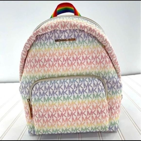 Limited Edition Michael Kors Pride Erin Medium Backpack - Picture 1 of 4